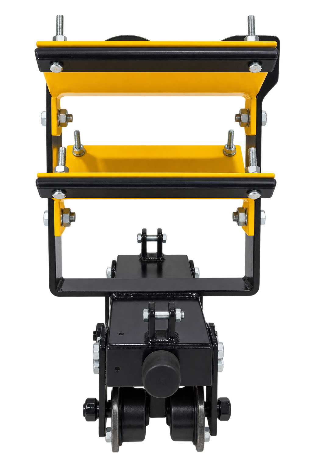 Double Decker Cable Trolley for C Rail System with Ball Bearing Wheel
